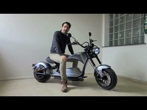 Schnellster E-Chopper Deutschlands Test, Speed-Test Angry Blake Elektroroller Futura 300 Partner