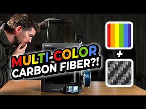 What Happens If You Mix Carbon Fiber With Multi-Color 3D Printing? | ELEGOO Centauri Carbon 2
