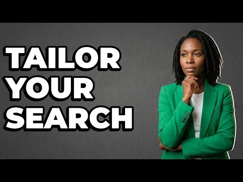 How Can I Personalize My Job Search Spreadsheet?