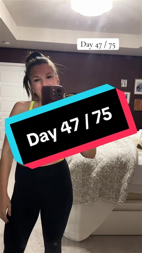 Day 47. Up before the sun because your girl starts a new job today. 😅 If I was going to talk myself out of working out, this would have been the perfect excuse. New schedule. New routine. Nerves. But I already know if I don’t move my body first, the day runs me instead of the other way around. So here we are. Early alarm. Showing up anyway. It’s not about being perfect. It’s about proving to myself that even on big life days… I can keep a promise to me. Let’s go make it a good one. 💪✨ #Day47 #