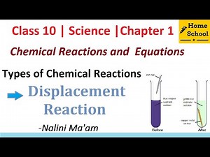 Chemical Reactions and Equations | Part-7 | Class 10 | Displacement Reaction old video