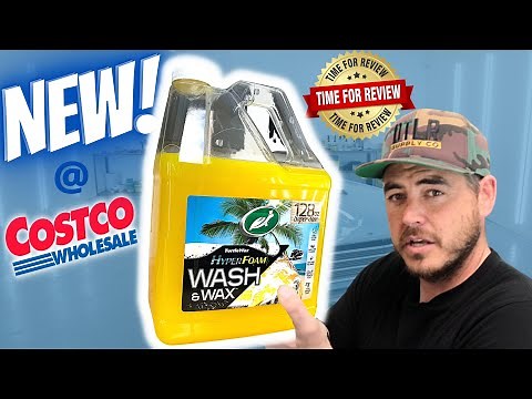 New at Costco! Turtle Wax Hyper Foam Wash and Wax | Car Detailing