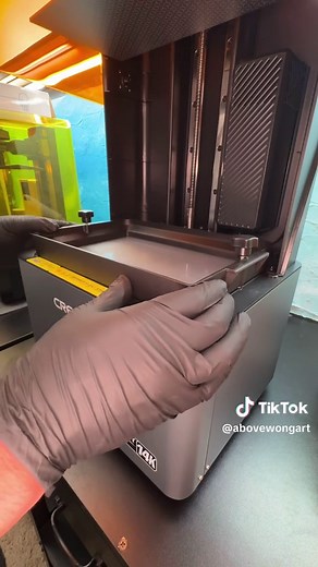 Leveling Creality 14k resolution resin 3D printer: Halot Mage S @Crealityofficial @creality3dofficial #halotmages #halot #halotmage #creality