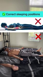 2.1M views · 5.5K reactions | Correct Sleeping Positions. Maintaining proper spinal alignment is crucial for quality sleep.. #sleepingpattern #QualityTime #postureCorrection # #Spine #Hradwork #Swimming #Trainer MuhammadSaleem #SwimmingSchoolKarachi | Swimming School Karachi | Facebook