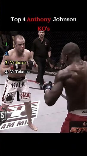 Anthony “Rumble” Johnson’s Most Devastating KOs 💀 | Top 4 Finishes