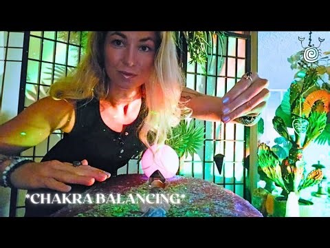 ASMR Reiki Healing ✨🌈 Intuitive Chakra Scan & Balance to Realign Your Energy with Crystals
