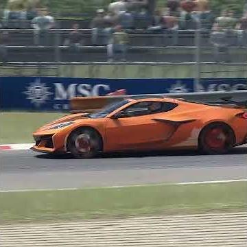 Ferrari F1 2025 vs Chevrolet Corvette C8 Z06 Z07 at Monza