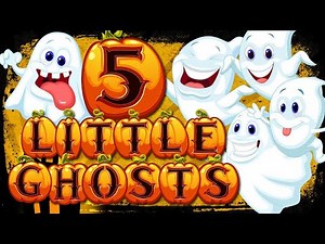 5 Little Ghosts | Counting to 5 | Fun Halloween Song for Kids | super simple songs | cocomelon