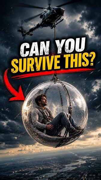 What Happens If You Fall From the Sky Inside a Giant Ball? 🤔