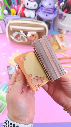 Unboxing - Cute Kawaii Capybara Pencil Case - ASMR #stationery | Girl Crafts