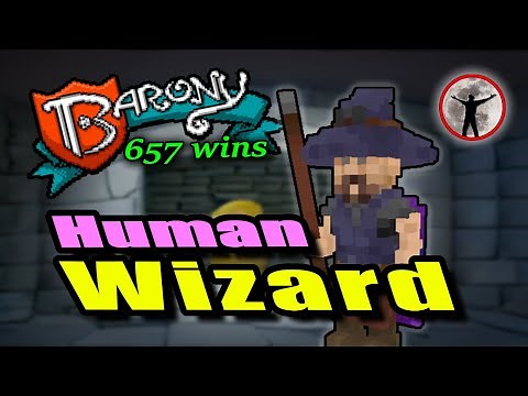 Wizard Human - Barony Gameplay Guide - 657 Wins