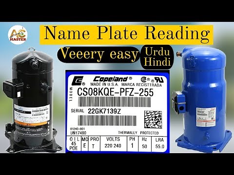All Compressor name plate reading|Compressor name plate details.Hvac Compressor name plate