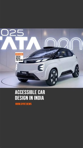 DYNT | Social Media for News. Try it at dynt.news on Instagram: "Are current Indian cars accomodate the needs of disabled people well? A Tata Nano has been modified with a foldable ramp and redesigned interior to allow wheelchair users to drive independently. The innovation highlights both the ingenuity of individual solutions and the broader need for inclusive automotive design in India. Experts argue that universal design principles should guide future vehicles, ensuring mobility, independence