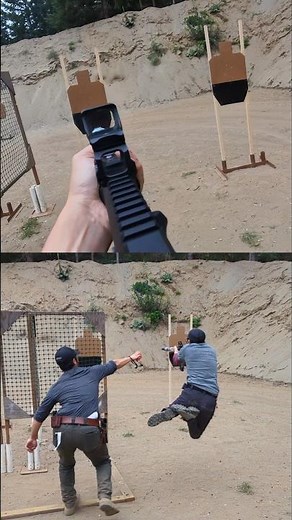 PCC Shooter Takes Massive Fall - USPSA 25-06 Classifier