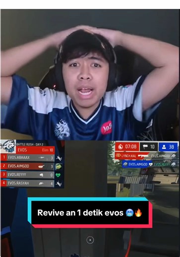 Revive 1 Detik Lagi dari EVOS di Free Fire