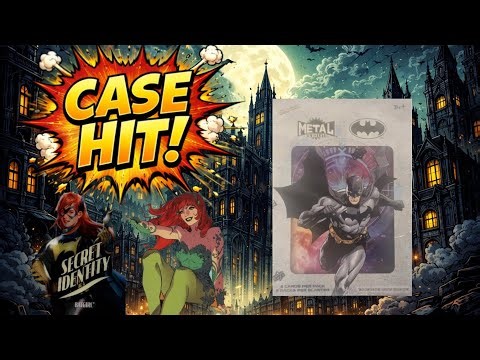 Rare Secret Identity SSP Hit! - 2025 Skybox Metal Universe Batman Blaster Boxes ×3!