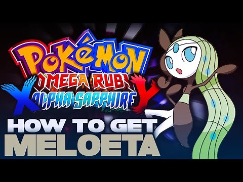 "HOW TO GET MELOETTA IN ORAS!" Pokemon Omega Ruby Alpha Sapphire Tutorial (Dec 1st Official Release)