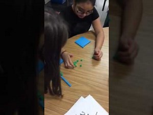 Dividing Decimals Using Base 10 Blocks