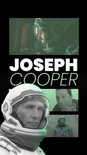 Le prometió a su hija que volvería. Joseph Cooper (Interstellar)