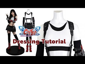 COSFUN | Dressing Tutorial · Final Fantasy VII Rebirth FF7R Tifa Lockhart Cosplay Costume