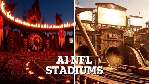 NFL stadiums of the future? Football fans left in awe at incredible redesigns for all 32 teams