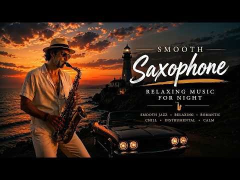 Romantic Midnight Saxophone 🎷 Smooth Jazz Lounge for Cozy Evenings & Peaceful Relaxation