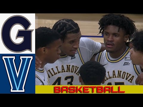 Georgetown vs Villanova Basketball Game Full Highlights 2025