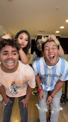 Hair-Pulling Dance Challenge with Couples