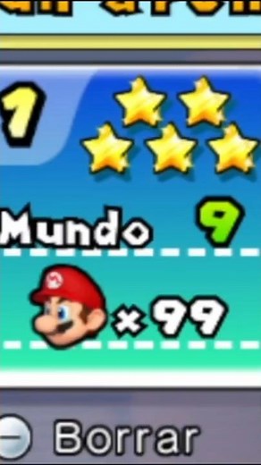 The 5 stars of New Super Mario Bros. Wii 🤩