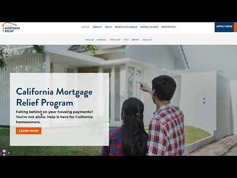 California Mortgage Relief Program Application Walk Through