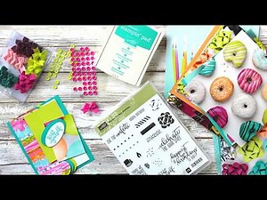 Joy Fold Card Tutorial - With Stampin' Up! Products - For Creating Kindness Fun Fold Blog Hop