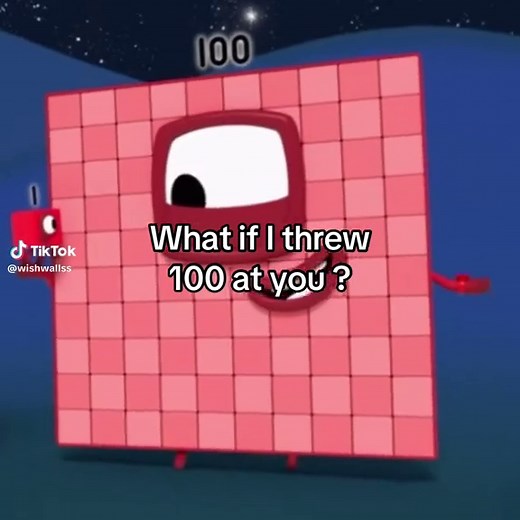#CapCut what if I threw 100 at you? #numberblocks #number #numbers #learningblocks #cbeebies #xyzcba #100 #block #vig #giant #huge #fyi #what #if #i #threw #at #you #wide #square #large #trend #hundred #m #television #tvshow #tv #education #fyppppppppppppppppppppppp aa #trending #foryou #xyzbca #tiktokk #forypupage #goviral #blowup #fyp #follow #comment #views #follows #favorite #view #likes #like #hearts #learning #blocks #fanpage #shows #alphablocks #alpha #learn #letters #wonderblocks #wonder