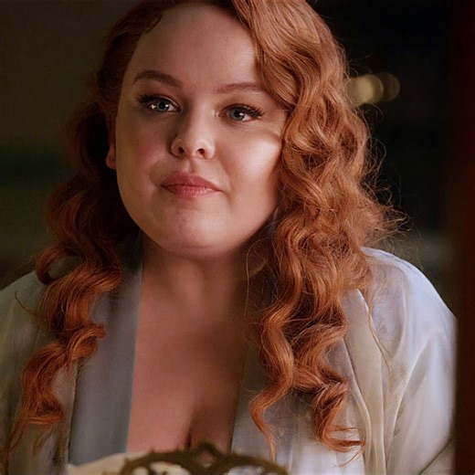 bring back penelope’s curls, she is a curly redhead, there were no electric flat irons in the 1800s!