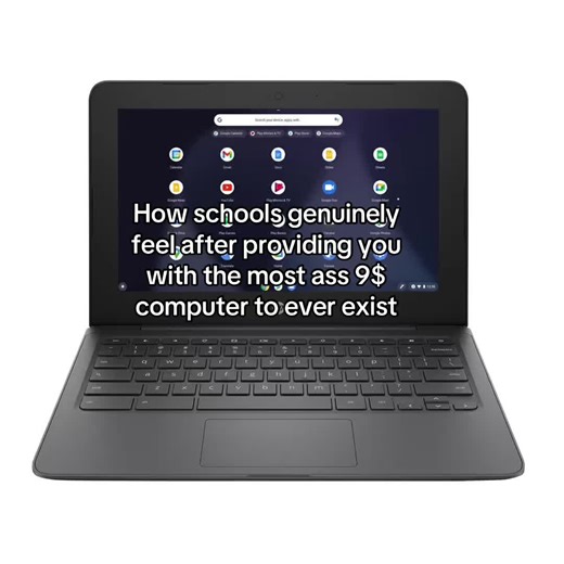 And they tryn make you pay 300 if you crack it 😭✌️#cromebook #school #funny #computer #real