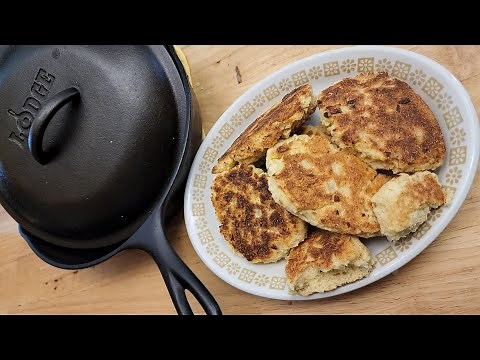 Real Southern Corn Bread In 10 Minutes - No Oven - 4 Ingredients - The Hillbilly Kitchen