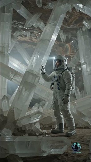 The Underground Cave with Crystals Bigger Than Houses! 💎 #historyshorts #archaeology