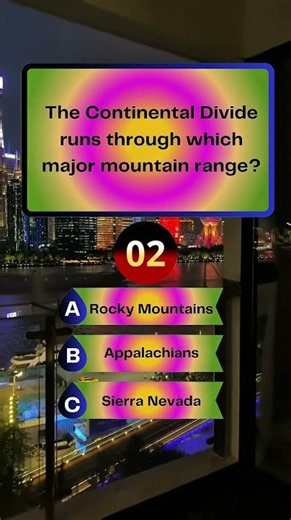 The Continental Divide Runs Through Which Major Mountain Range