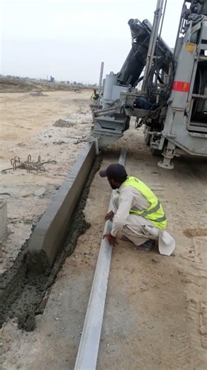Automatic Kerb Making With Curber Machine #shorts