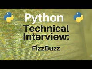 Technical Interview: Fizz Buzz