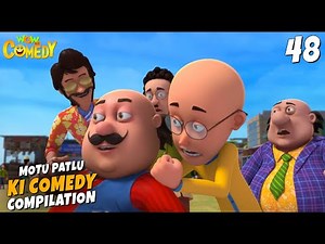 Motu Patlu Ki Comedy | season 13 Compilation | 48 | Cartoons for Kids | Wow Kidz Comedy