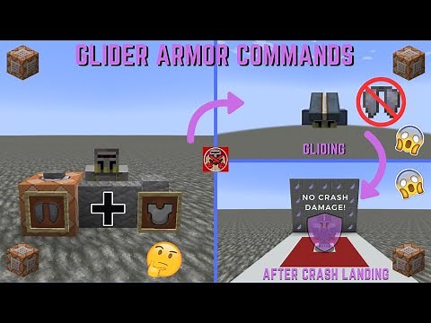 Command Block Tutorial #269: Glider Armor Commands in Minecraft (1.21.4+)
