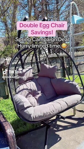 Double Egg Chair Discount: Limited Time Offer!