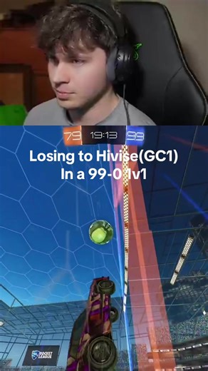 Losing to Hivise in Rocket League Highlights