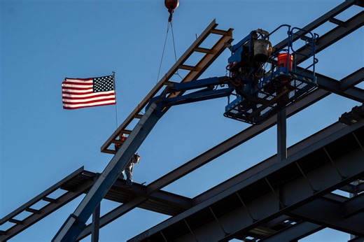 Motown Museum expansion: Beam lifted into place to complete building's steel structure