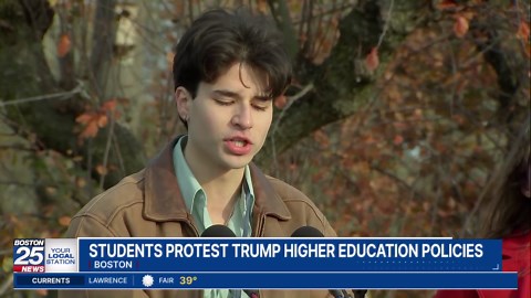 Students, lawmakers protest Trump high education policies