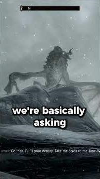 The Blades Are Sus for This in Skyrim