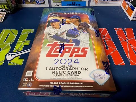 2024 Topps Update Hobby Box Opening! Huge Rookie Gold Auto From The Silver Pack!!