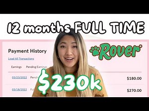 Over $200k on ROVER! HOW? ONE YEAR FULL TIME ON ROVER - UPDATE