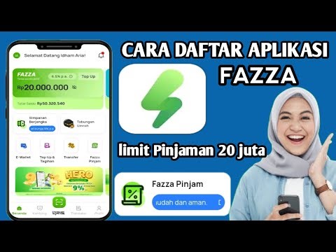 Cara Daftar Aplikasi Fazza | Cara Pinjam Uang Di Fazza Terbaru 