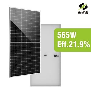 [Hot Item] Wonvolt Mono Solar Panel 550wp 560wp 570wp Solar Panels Wholesale for Solar Power System